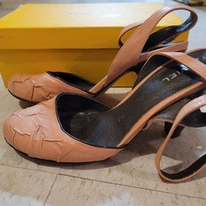 Biviel pumps, size 10, pale pink